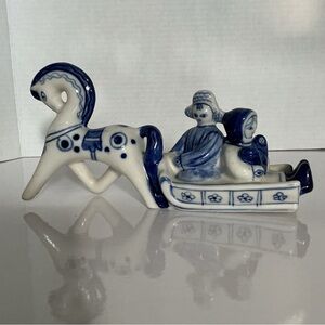 Russian Gzhel Figurine